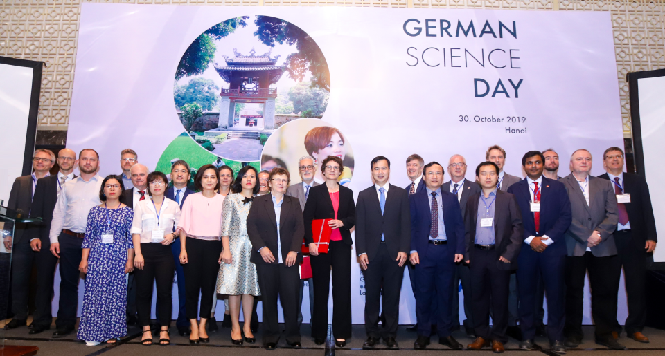 Participants at the 3rd German Science Day in Vietnam